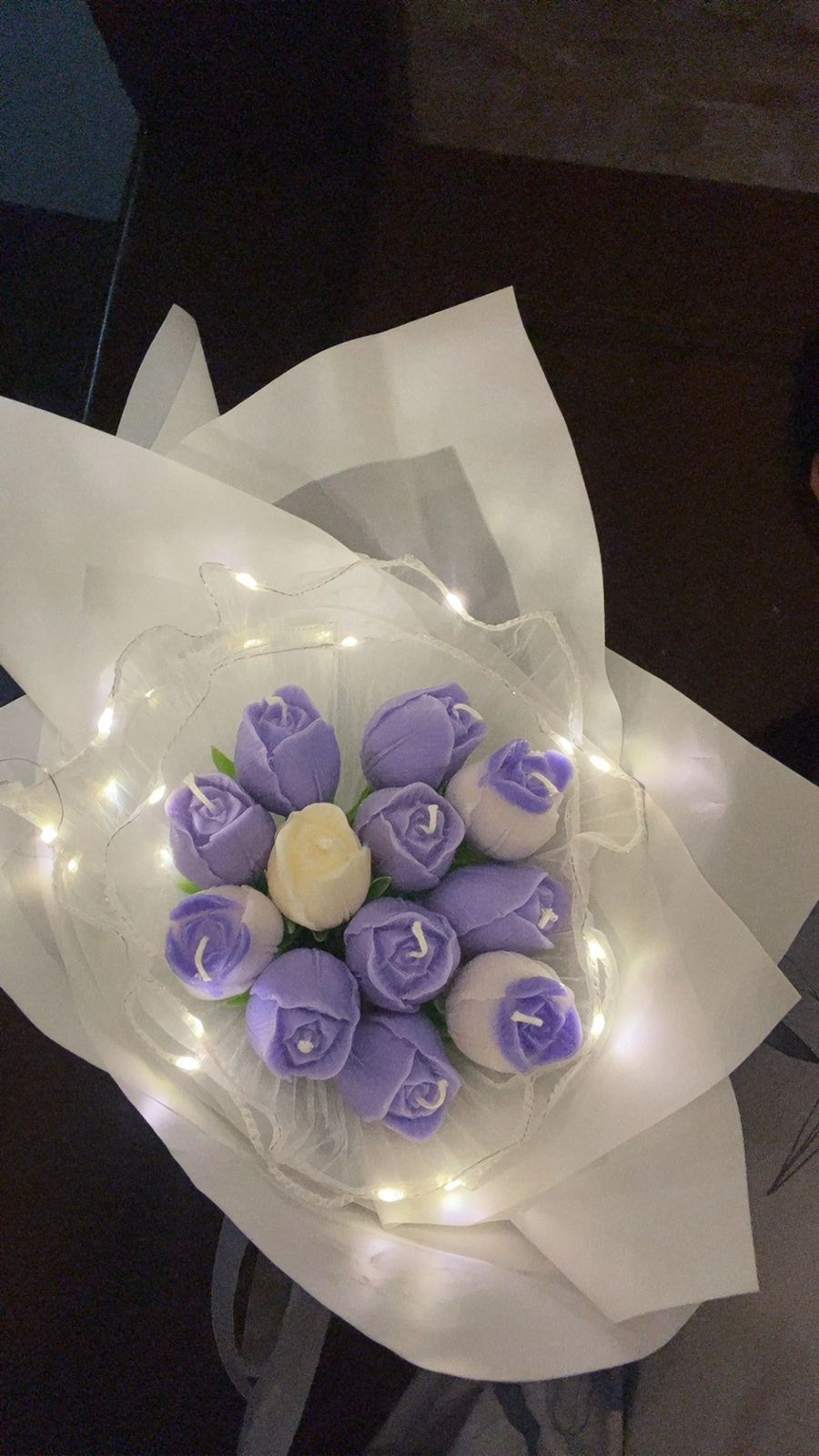 بوكي شمع توليب