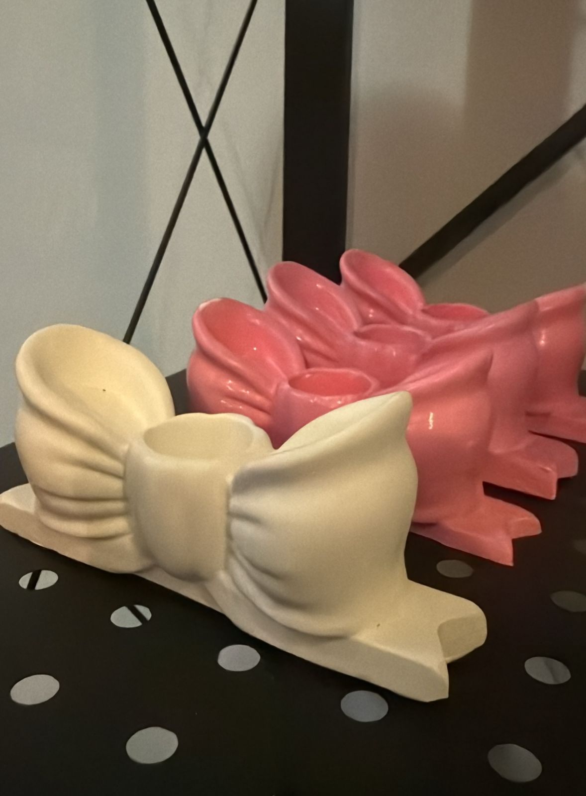 هولدر شمع مع صينيه