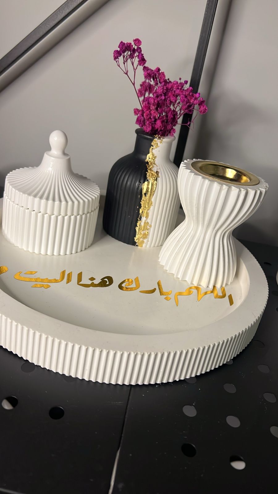 بكج الحجر صينيه+مبخره+سكريه+مزهريه